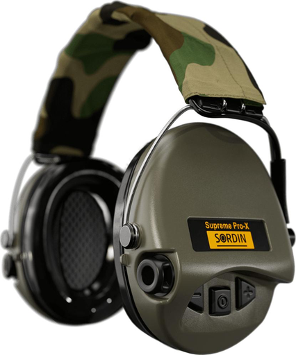 [75302-X-S] Sordin Supreme Pro-X Hear2 vihreä-camo